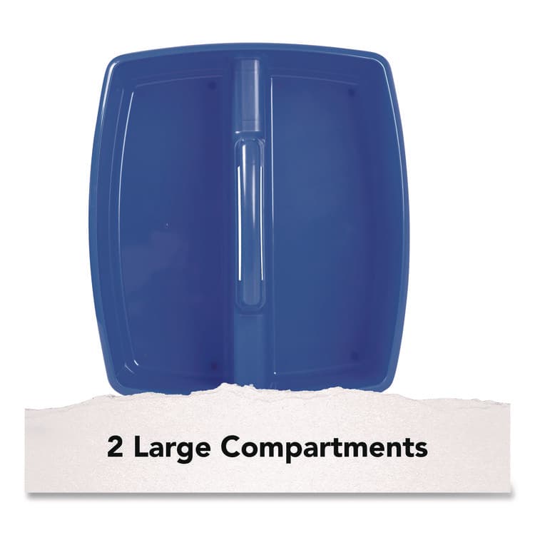 STOREX Large Storage Caddy, 11 x 13 x 6.38, Assorted Colors, 6/Carton (STX00948E06C) thumbnail 4