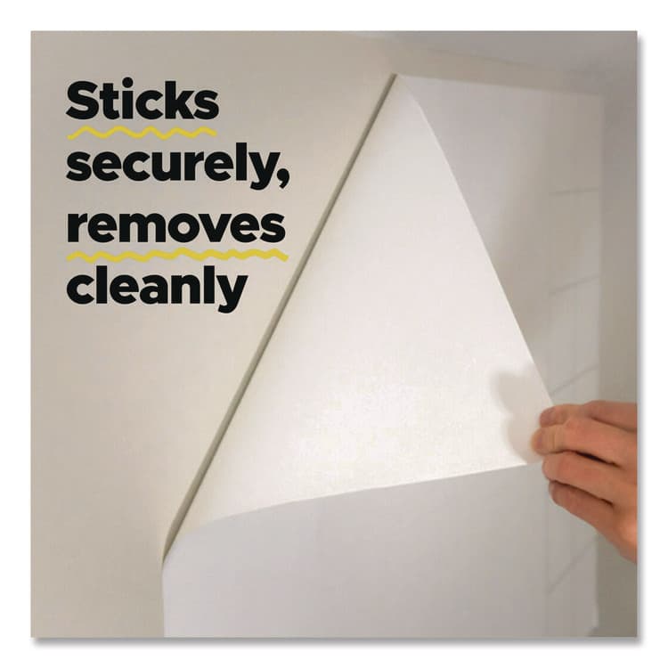 3M/COMMERCIAL TAPE DIV. Easy-Erase Whiteboard Sheets, Plastic Surface, 9.1 x 9.1, White, 2/Pack (MMMFWSSHEETS2PK) thumbnail 3