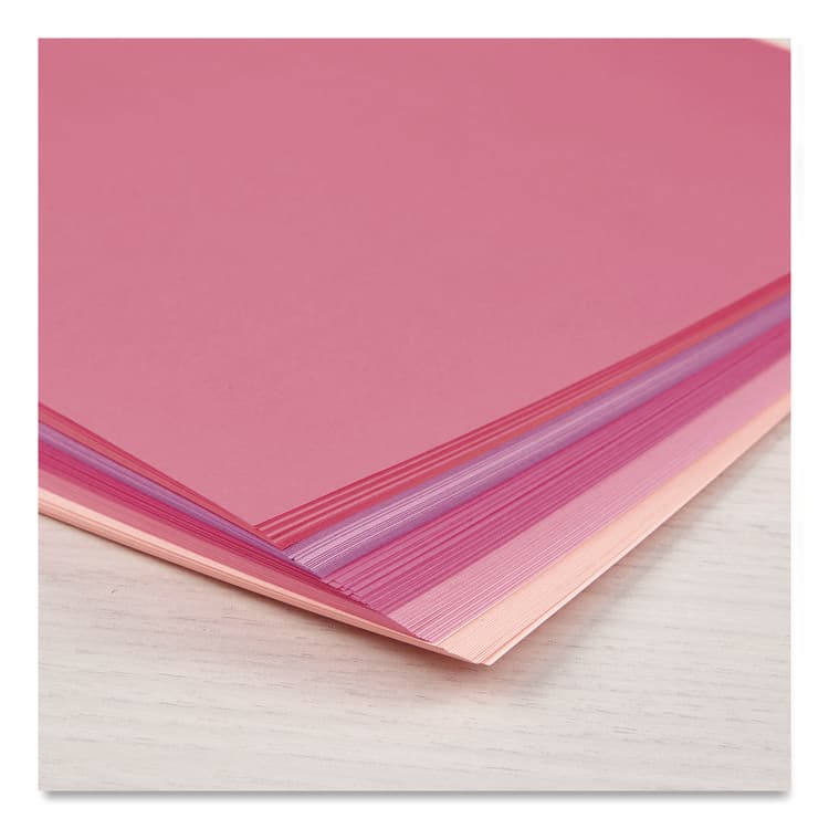 NEENAH PAPER Color Paper - "Interstellar Pinks" Assortment, 24 lb Bond Weight, 8.5 x 11, Assorted Pink Colors, 100/Pack (WAU91531) thumbnail 2