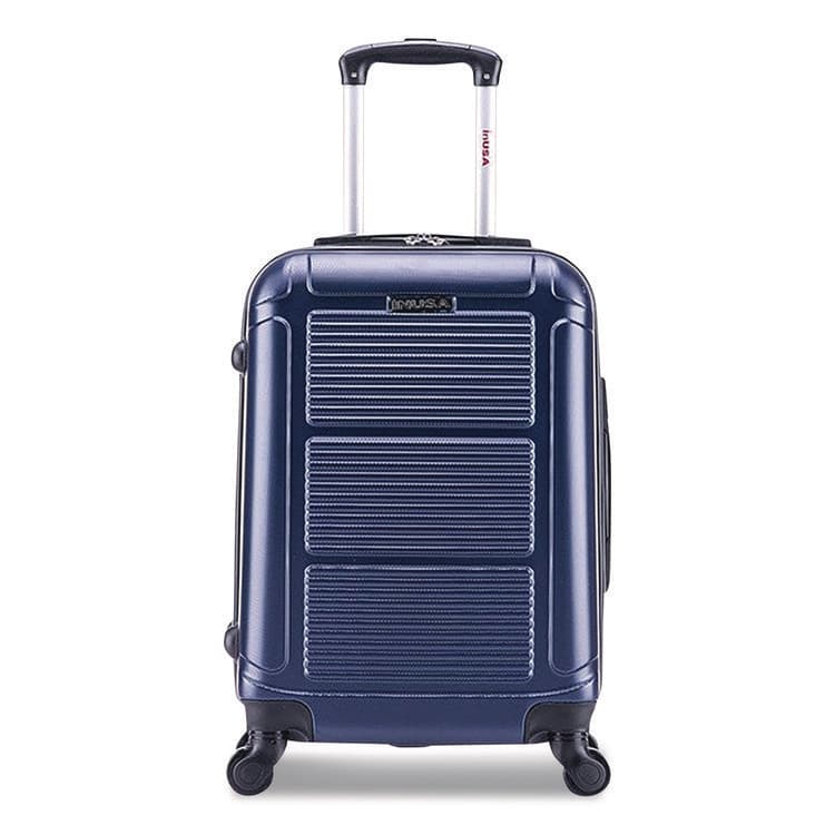 INUSA LUGGAGE Pilot Hard Side Carry-On Suitcase, Four-Wheeled Spinner, 14.37 x 8.86 x 21.46, Blue (WLBIUPIL00SBLU) thumbnail 2