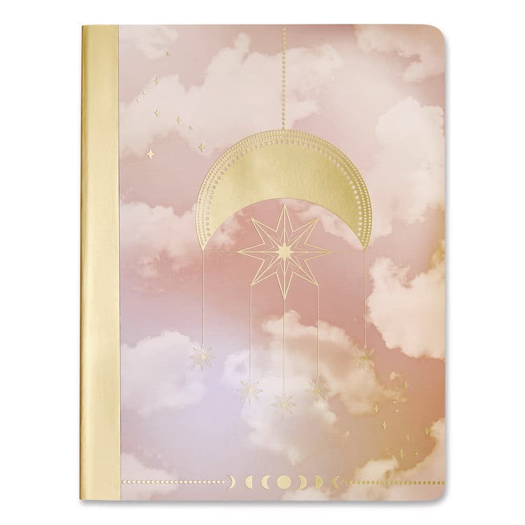ECCOLO LTD. Celestial Body Composition Book, Medium/College Rule, Assorted Cover Colors and Designs, (80) 9.75 x 7.5 Sheets, 3/Pack (WLBST840A3PACK) thumbnail 3