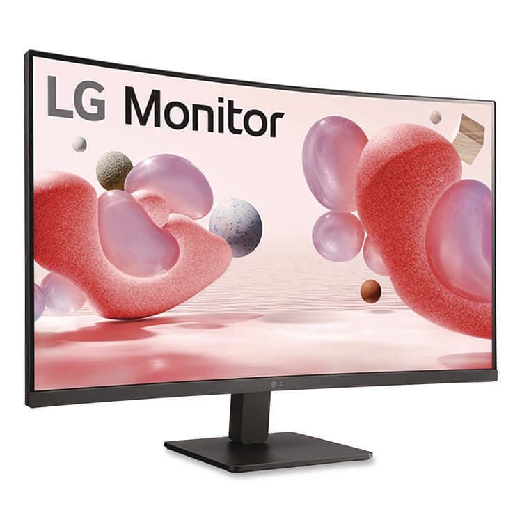 LG CORPORATION Curved LCD Monitor, 32" Widescreen, VA Panel, 1920 Pixels x 1080 Pixels (WLB32BR50CB) thumbnail 3