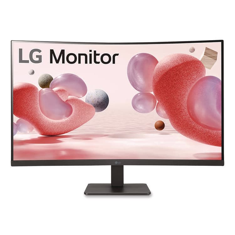 LG CORPORATION Curved LCD Monitor, 32" Widescreen, VA Panel, 1920 Pixels x 1080 Pixels (WLB32BR50CB)