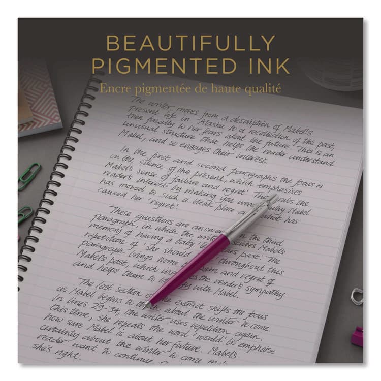 SANFORD Refill for Parker Ballpoint Pens, Medium Conical Tip, Black Ink (PAR1950369) thumbnail 4