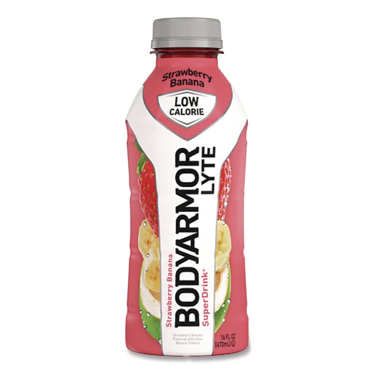 COCA-COLA LYTE Sports Drink, Strawberry Banana, 16 oz Bottle, 12/Pack (BDA411896) thumbnail 3