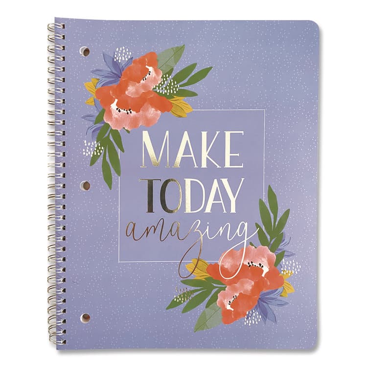 CAROLINA PAD, LLC Silver Lining Hardcover Journal, Medium/College Rule, Randomly Assorted Cover Color, (80) 10 x 8.5 Sheets (CPP38430) thumbnail 2