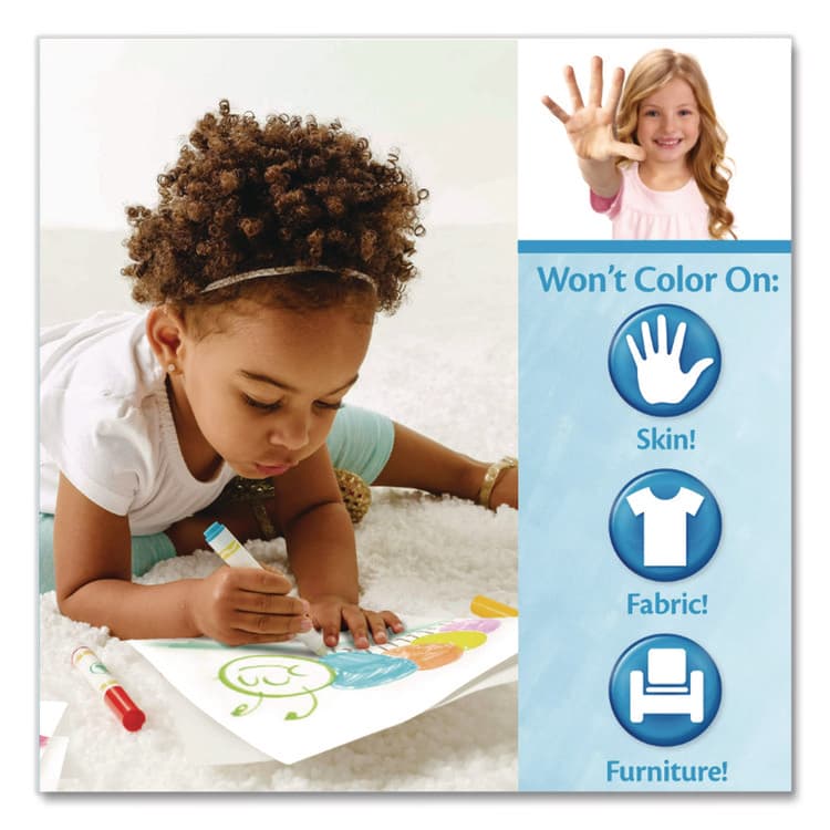 BINNEY & SMITH / CRAYOLA Pinkfong Baby Shark Color Wonder Kit, Includes Five Markers, Ages 3 and Up, 18 Pages (CYO757103) thumbnail 4