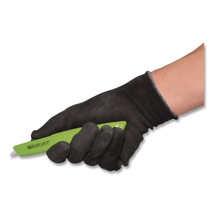 ACME UNITED CORPORATION Full-Size Safety Cutter, ABS Handle, Green, 12/Pack (WTC00659) thumbnail 4