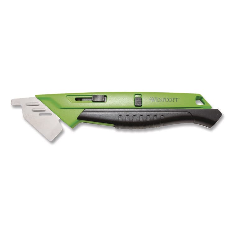 ACME UNITED CORPORATION Dual-Sided Ceramic Box Opener, ABS Plastic Handle, Green (WTC17920001)
