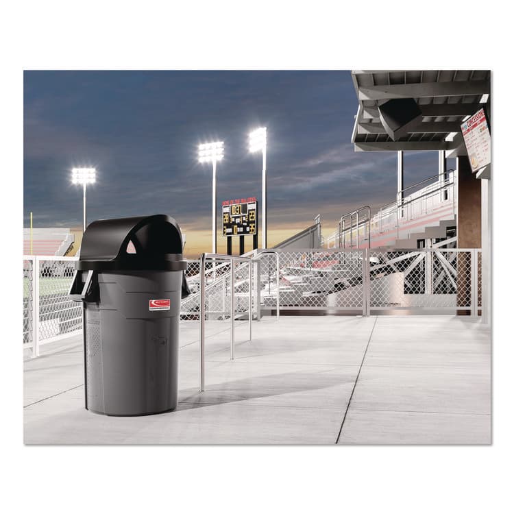 SUNCAST CORPORATION Dome Top Lid, 25" Diameter, Black, (SUADTTCU44) thumbnail 2