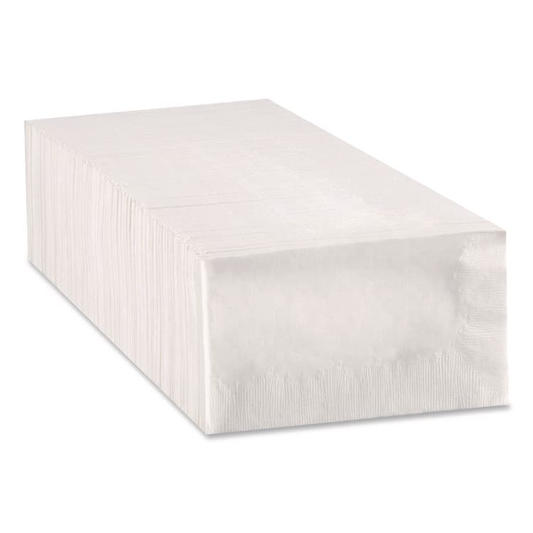 DIXIE FOOD SERVICE 1/8-Fold Dinner Napkin, 1-Ply, 15 x 16.8, White, 350/Pack, 12 Packs/Carton (GPC31558) thumbnail 4