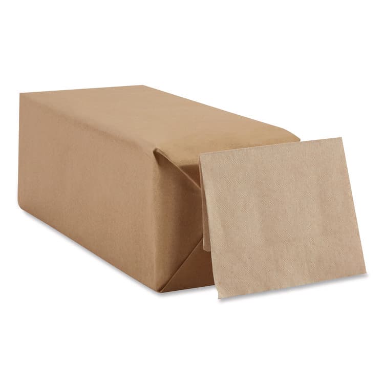 GEORGIA PACIFIC Dixie Full-Fold Dispenser Napkins, 1-Ply, 12 x 13, Brown, 600/Pack, 12 PK/CT (GPC37835)