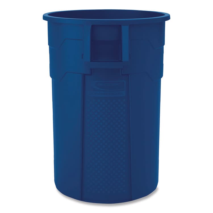 SUNCAST CORPORATION Injection Molded Utility Trash Can, 44 gal, Plastic/Resin, Blue (SUATCU44BL) thumbnail 3