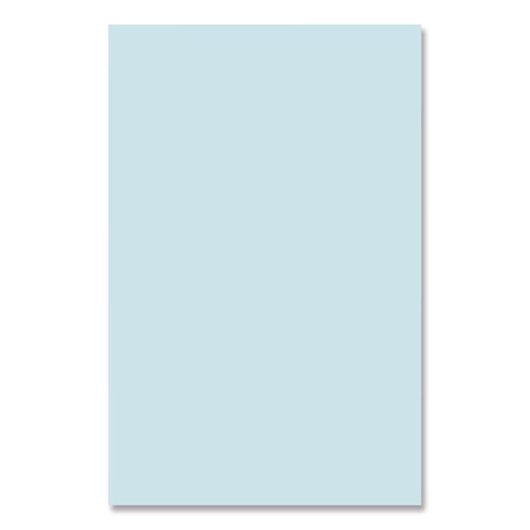 DOMTAR PAPER Colors 30% Recycled Colored Paper, 20 lb Bond Weight, 8.5 x 14, Blue, 500/Ream (DMR94286RM) thumbnail 4