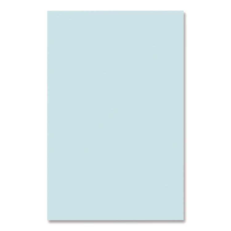 DOMTAR PAPER Colors 30% Recycled Colored Paper, 20 lb Bond Weight, 11 x 17, Blue, 500/Ream (DMR94287RM) thumbnail 4
