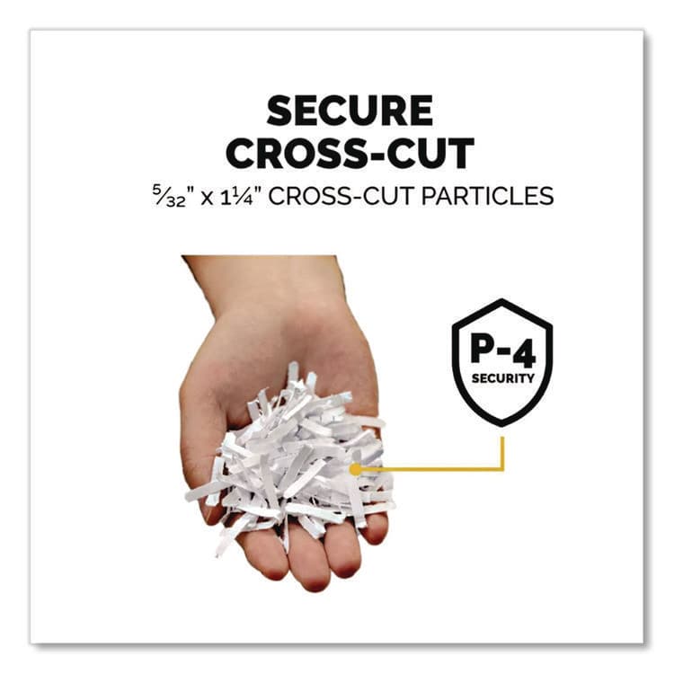FELLOWES MFG. CO. Powershred LX75 Cross-Cut Shredder, 11 Manual Sheet Capacity (FEL4405001CC) thumbnail 4