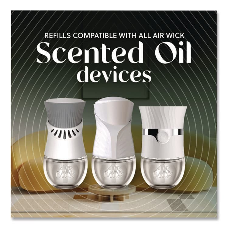 RECKITT BENCKISER Scented Oil Refill, White Sage and Mahogany, 0.67 oz, 2/Pack (RAC6233803137) thumbnail 4