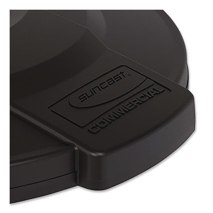 SUNCAST CORPORATION Utility Trash Can Lid for 20 gal Trash Can, 19.74" Diameter x 2.9", Black (SUATCU20GLIDD) thumbnail 4