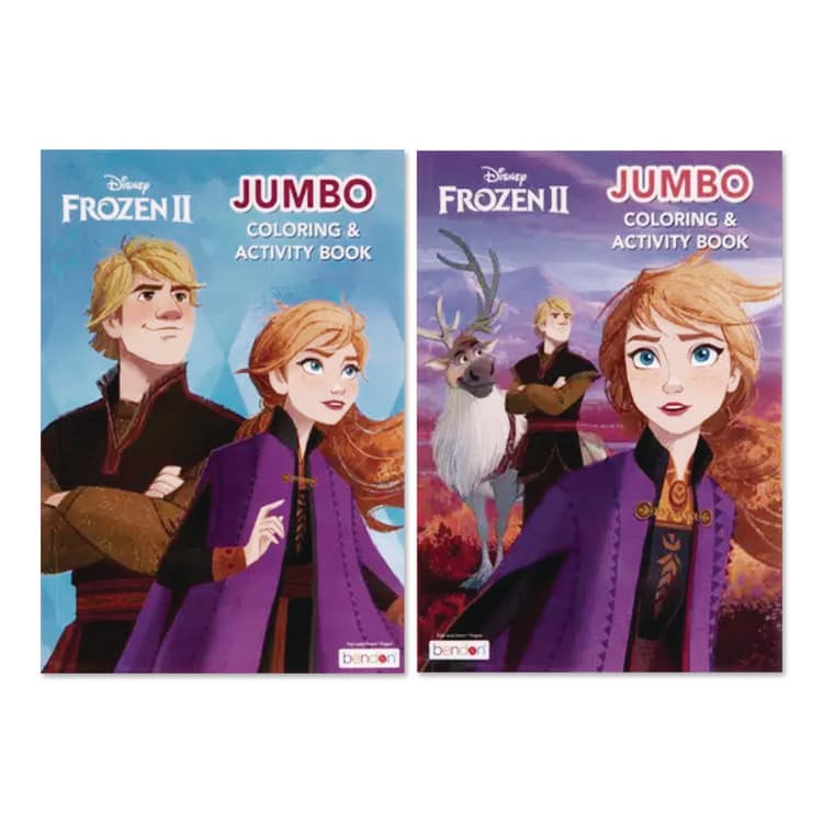 BENDON Disney Frozen 2 Jumbo Coloring and Activity Book, Ages 3 and Up, 10.75 x 7.75 Sheets, 64 Pages (WLB45829) thumbnail 4