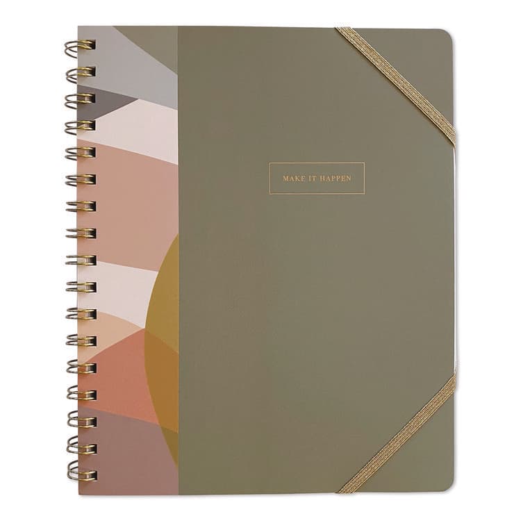 CAROLINA PAD, LLC Down to Earth Ideal Notebook, 3 Sections, Medium/College Rule, Randomly Assorted Cover Colors/Designs, (100) 8.75 x 7 Sheets (WLB55041) thumbnail 2