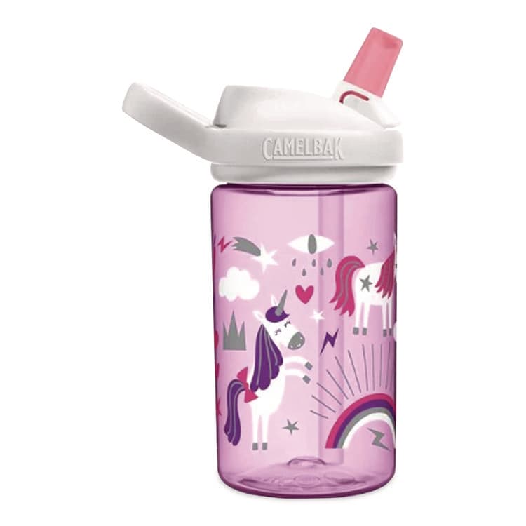 CAMELBAK Eddy + Kids Water Bottle, Unicorn Design, 12 oz, Multicolor (WLB2665501035) thumbnail 3