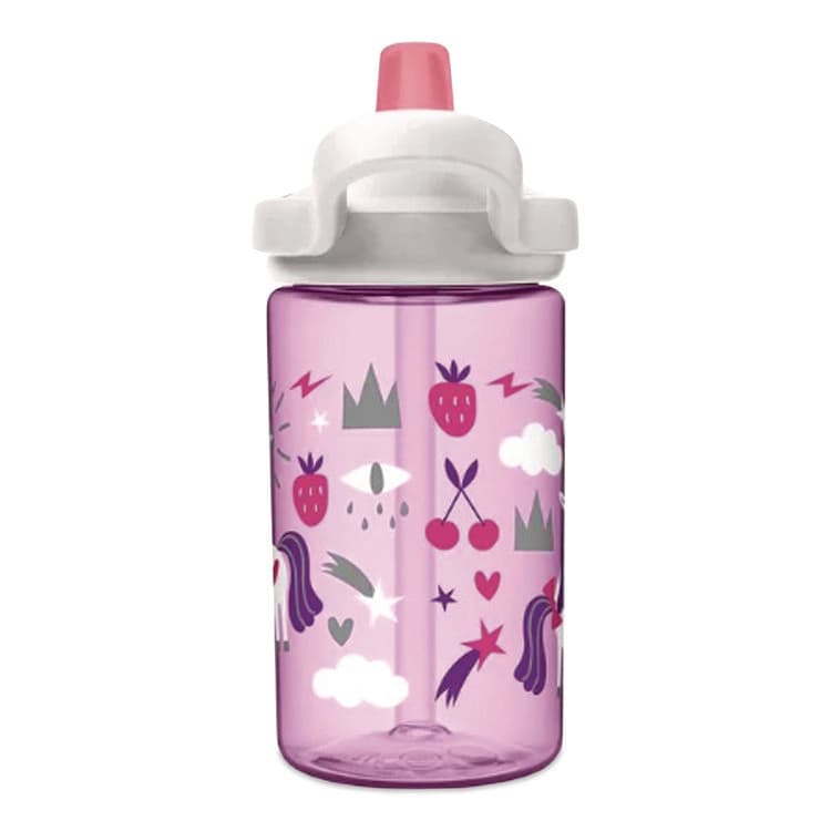 CAMELBAK Eddy + Kids Water Bottle, Unicorn Design, 12 oz, Multicolor (WLB2665501035) thumbnail 4