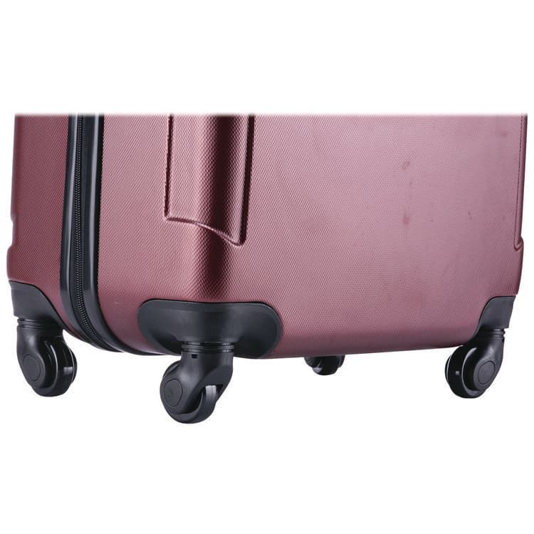 INUSA LUGGAGE Pilot Hard Side Carry-On Suitcase, Four-Wheeled Spinner, 14.37 x 8.86 x 21.46, Wine (WLBIUPIL00SWIN) thumbnail 4