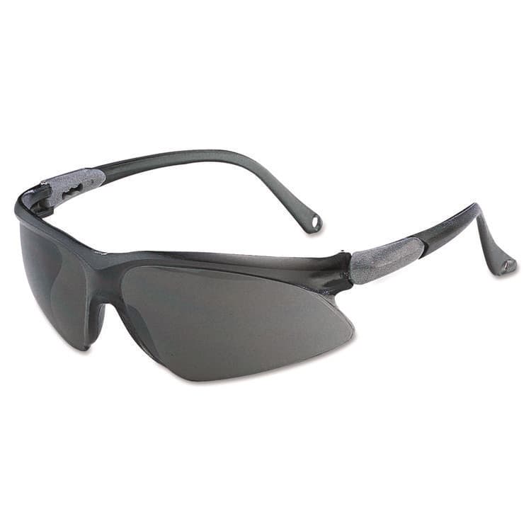 KIMBERLY-CLARK PROFESSIONAL V20 Visio Safety Glasses, Black Half Frame, Black Dual I/O Lens (ANS14476)