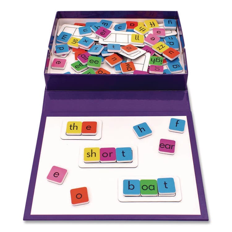 JUNIOR LEARNING Rainbow Phonics Tiles, Grades K to 2, 104 Pieces (JRL654) thumbnail 2