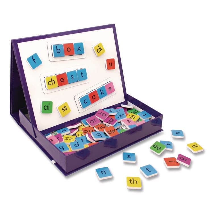 JUNIOR LEARNING Rainbow Phonics Tiles, Grades K to 2, 104 Pieces (JRL654) thumbnail 3