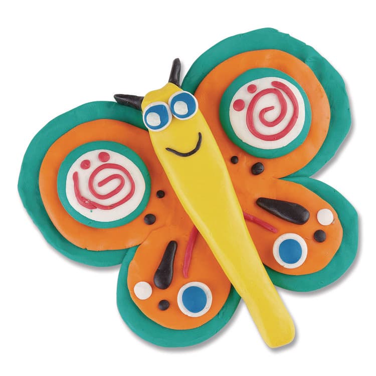 BINNEY & SMITH / CRAYOLA Modeling Clay Assortment, Blue/Green/Light Blue/Orange/Pink/Purple/Red/Yellow, 4.8 oz (CYO570312) thumbnail 3