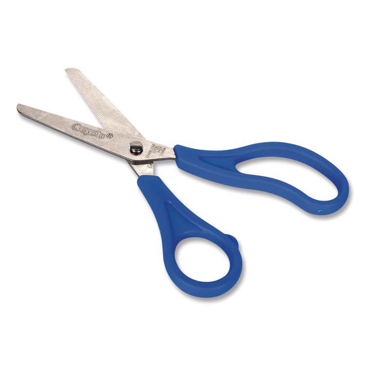 BINNEY & SMITH / CRAYOLA Blunt Tip Kid's Scissors, 5" Cut Length, Straight Blue Handle (CYO693009)