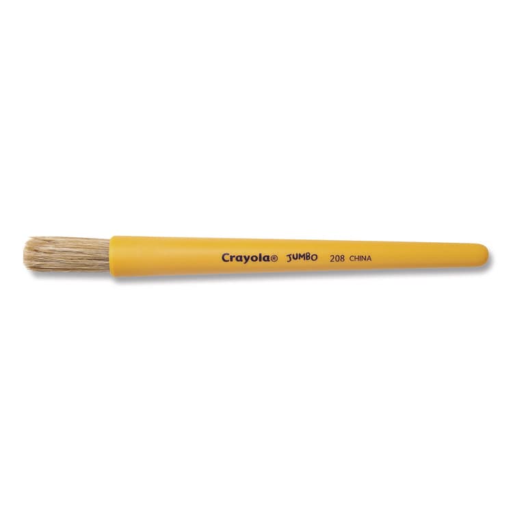 BINNEY & SMITH / CRAYOLA Art Brushes So Big, 7.63" Long, Natural Hair, 1.38" Round Brush (CYO502080000) thumbnail 4