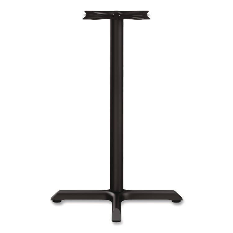 ALERA Alera Hospitality Series Single-Column Bases, 27.5" Diameter x 40.38"h, 300 lb Cap, Steel, Black (ALETBH423B) thumbnail 4