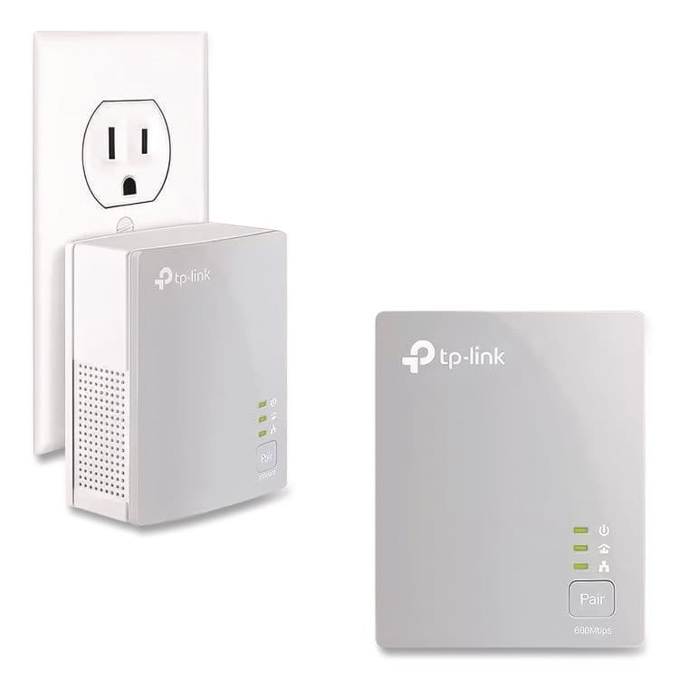 TP LINK USA TL-PA4010KIT AV600 Powerline Starter Kit, 1 Port (TPLTLPA4010KIT) thumbnail 2