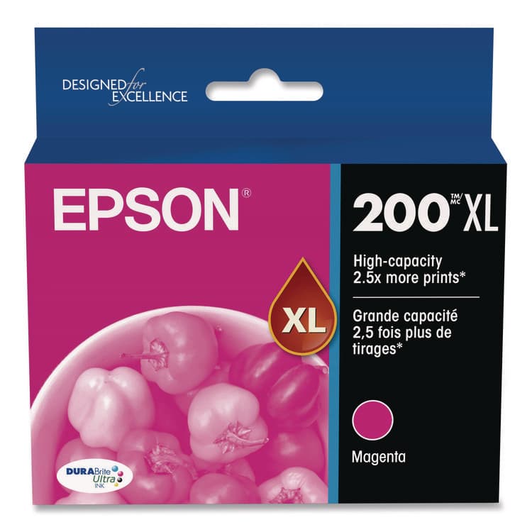 EPSON AMERICA, . T200XL320S (200XL) DURABrite Ultra High-Yield Ink, Magenta (EPST200XL320S)
