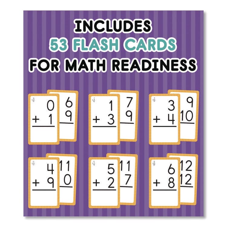 CARSON-DELLOSA EDUCATION Addition 0 to 12 Flash Cards, Grades 1 to 5, 3.25" x 5.25", Assorted Colors, 54 Cards (CDP0769677118) thumbnail 3