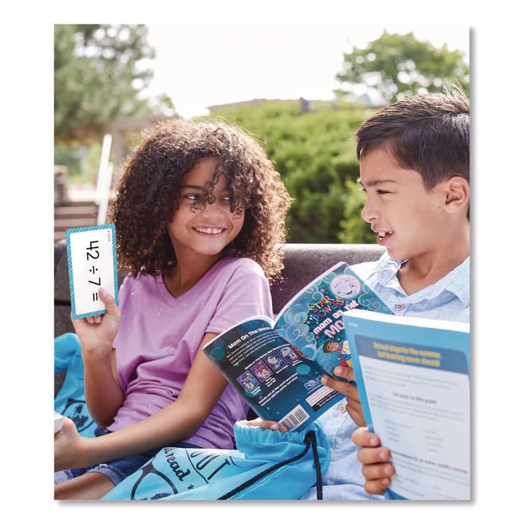 CARSON-DELLOSA EDUCATION Division 0 to 12 Flash Cards, Grades 4 to 6, 3.25" x 5.25", Assorted Colors, 54 Cards (CDP0769677231) thumbnail 4
