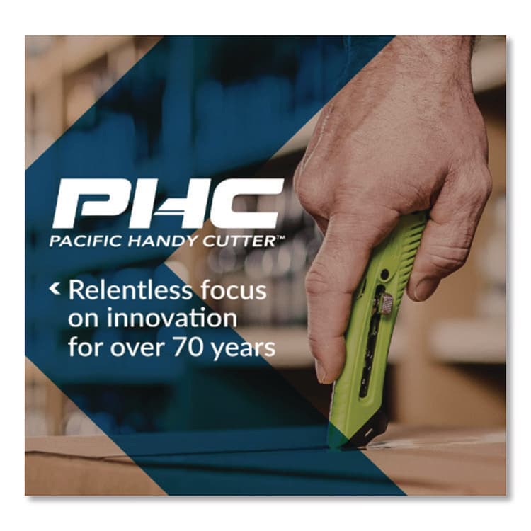 PACIFIC HANDY CUTTER, . Blunt Tip Utility Knife Safety Blades, 0.75" x 2.25", 5/Pack, 20 Packs/Box (PHCSP017) thumbnail 3