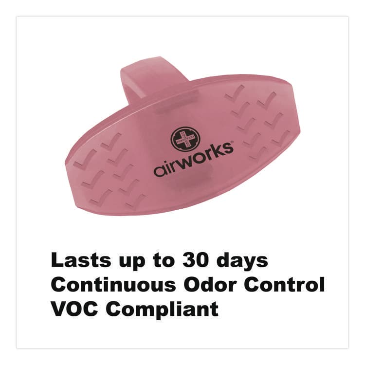 HOSPECO AirWorks Bowl Clips, Fruit Basket Scent, Light Red, Dozen (HOSAWBC229) thumbnail 4