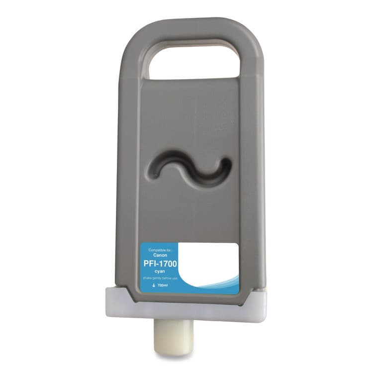 CLOVER IMAGING GROUP Compatible Cyan Ink, Replacement for PFI-1700 (0776C001AA), 700 mL (CTGWCPFI1700C)