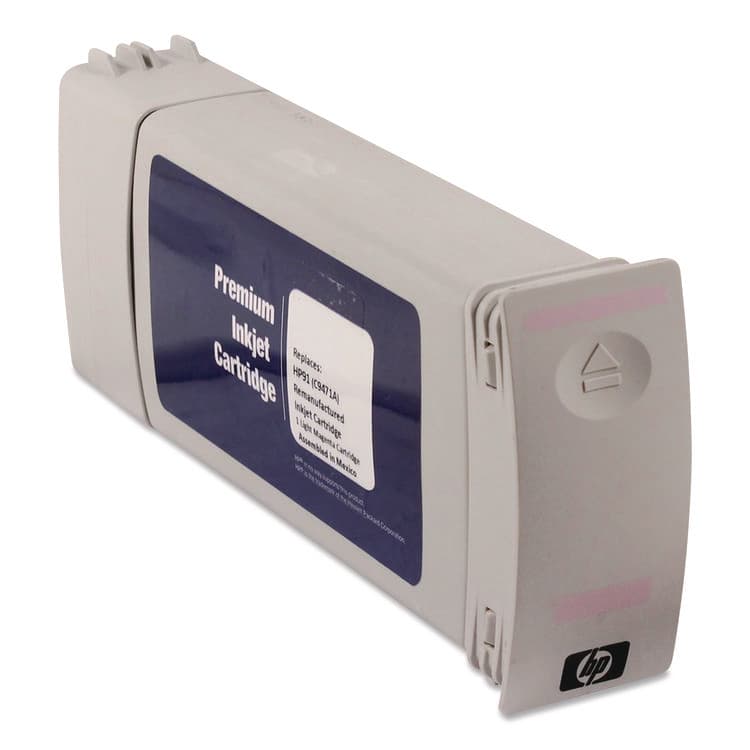 CLOVER IMAGING GROUP Remanufactured Light Magenta High-Yield Ink, Replacement for 91 (C9471A) 775 mL (CTGWH91LM)