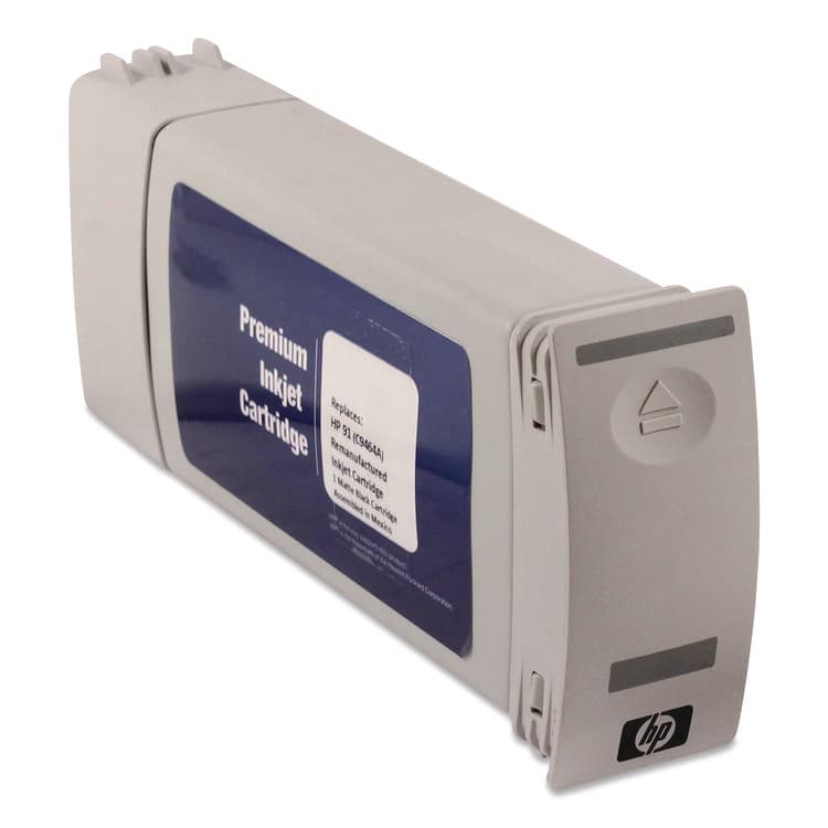 CLOVER IMAGING GROUP Compatible Matte Black High-Yield Ink, Replacement for 91 (C9464A), 775 mL (CTGWH91MB)