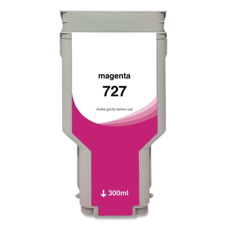 CLOVER IMAGING GROUP Compatible Magenta High-Yield Ink, Replacement for 727XL (F9J77A), 300 mL (CTGWH727XLM)