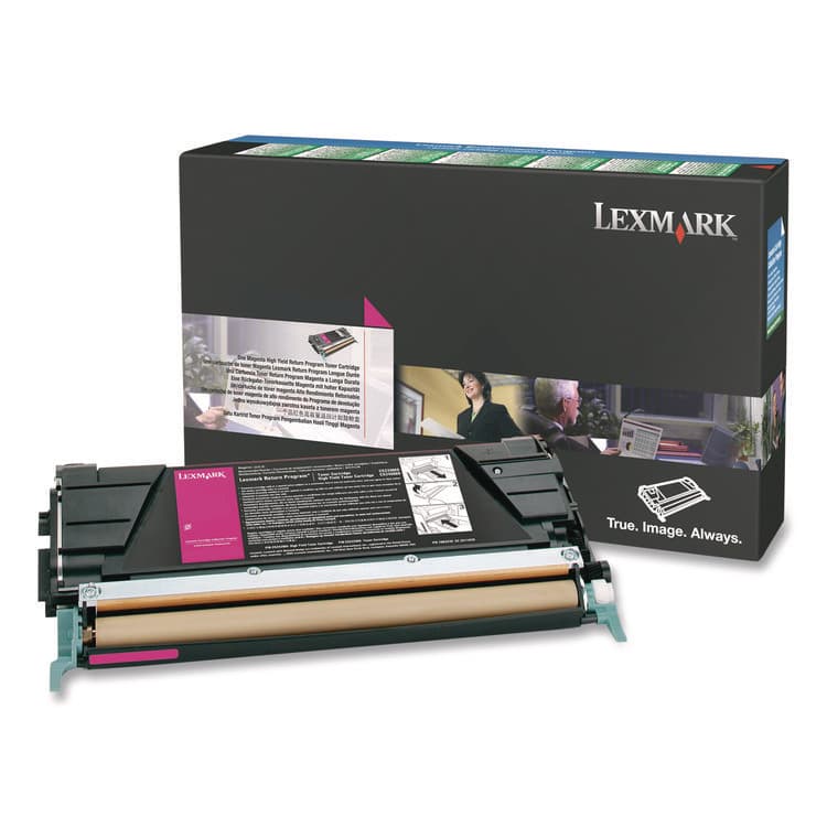 LEXMARK INT'L, . C5340MX Return Program Extra High-Yield Toner, 7,000 Page-Yield, Magenta (LEXC5340MX)