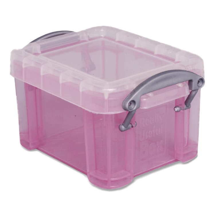 REALLY USEFUL BOXES . Snap-Lid Storage Bin, 3.84 oz, 1.75 x 2.25 x 1.5, Randomly Assorted Colors (RUA014MIXEDCOLS) thumbnail 3