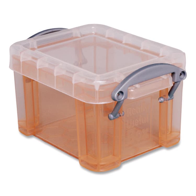 REALLY USEFUL BOXES . Snap-Lid Storage Bin, 3.84 oz, 1.75 x 2.25 x 1.5, Randomly Assorted Colors (RUA014MIXEDCOLS) thumbnail 4
