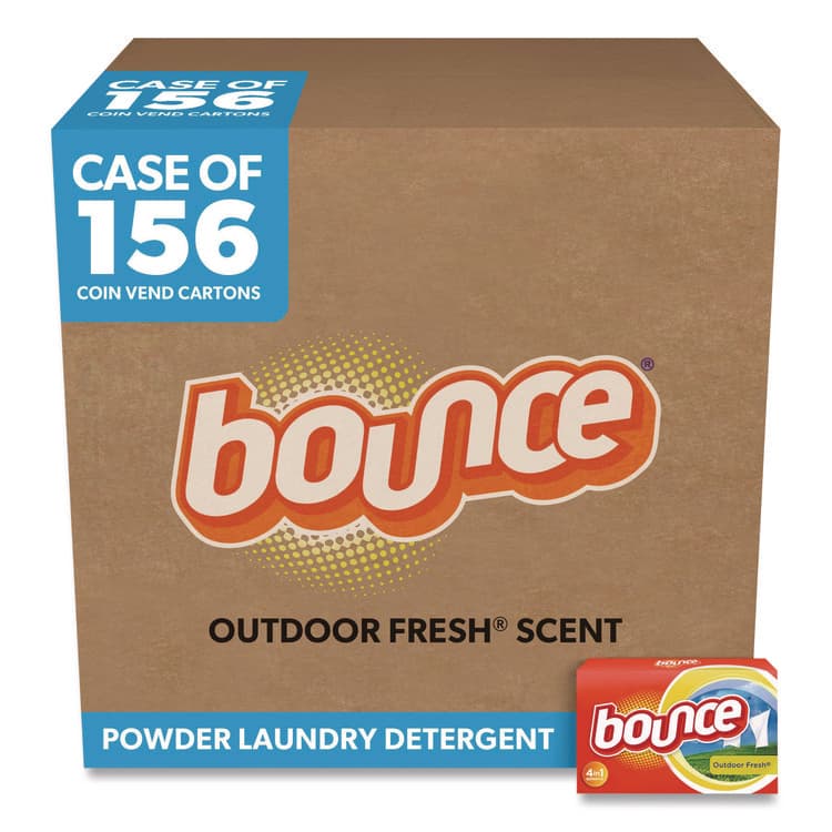 PROCTER & GAMBLE Fabric Softener Sheets, Coin Vend, Outdoor Fresh, 2/Box, 156 Boxes/Carton (PGC02664)