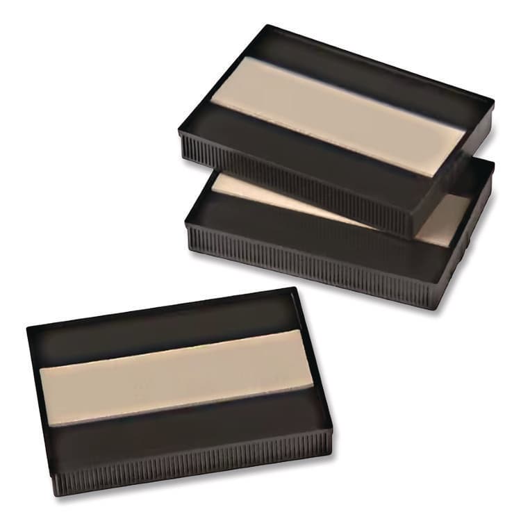 MARKING PRODUCTS, Un-Inked Replacement Pad for Self-Inking Stamps, One-Color, Compatible with Black Ink Only, 1.13" x 0.75", 3/Pack (MKG034514) thumbnail 3