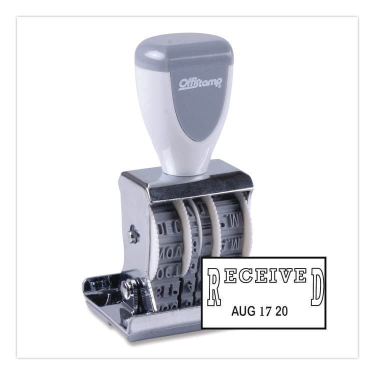 MARKING PRODUCTS, Traditional Message Dater, 5 Years, RECEIVED, 1.63" x 0.88" (MKG034522)